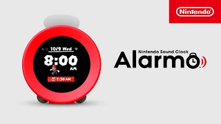 Nintendo Sound Clock Alarmo – Announcement Trailer [upl. by Notlim]