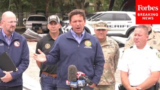 JUST IN Florida Gov Ron DeSantis Gives Update On Response To Hurricane Milton [upl. by Chitkara]