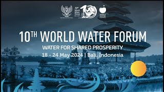 Press Conference Proposing The Establishment of The Global Water Fund [upl. by Gilliette]