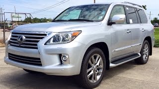 2015 Lexus LX 570 Exhaust  Start Up  Full Review [upl. by Eloc819]