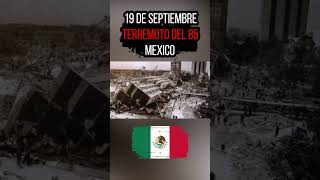 🔴El dia Mas Triste de Mexico shorts Terremoto de 1985 [upl. by Grizel536]