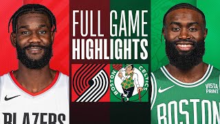 TRAIL BLAZERS at CELTICS  FULL GAME HIGHLIGHTS  April 7 2024 [upl. by Ennairek]