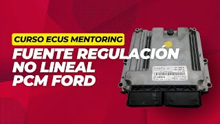 Curso ECUS Automotrices  Fuentes de regulación No lineal Ford Escape [upl. by Henryk]