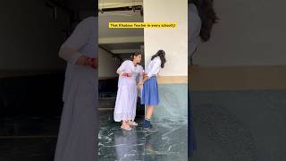 Ek aisi teacher har school m hoti hai👩‍🏫😂 shorts funnyshorts comedyshorts teacherlife [upl. by Goff209]