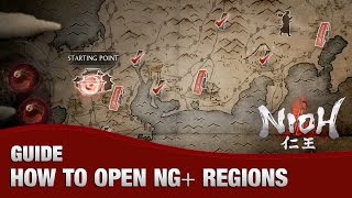 Nioh  How to Open NG Regions Way of the Strong [upl. by Rellia394]