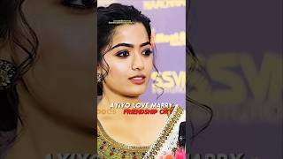 Rashmika Mandanna The Relationship Rumors with Vijay  Cute Moments ❤️ [upl. by Athalee563]