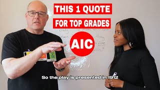 BEST QUOTE for An Inspector Calls for EVERY Essay Top Grade Analysis Ft FirstRateTutors [upl. by Sumerlin736]