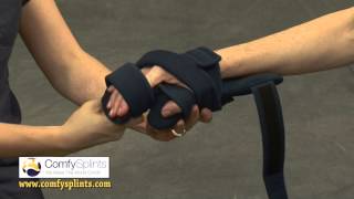 Comfy Splints Rest Hand Deviation Orthoses Instructional Video [upl. by Gentes]