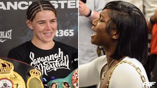 quotI WILL SMOKE YOUquot  CLARESSA SHIELDS CRASHES SAVANNAH MARSHALL PRESSER amp ERUPTS TRADE HEATED WORDS [upl. by Enaz]