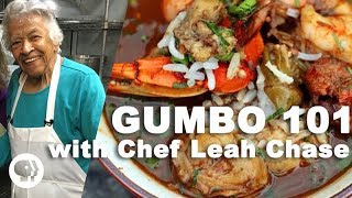 Gumbo 101 with Chef Leah Chase [upl. by Atinrev]