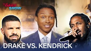 Drake amp Kendrick Lamar’s Rap Beef Explained by Josh Johnson  The Daily Show [upl. by Arrim460]