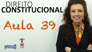 Aula 39  Direito Constitucional  Repartição de Competências na Constiuição Federal [upl. by Jannel]