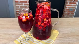 Authentic red SANGRIA how to make it at home 🍷 [upl. by Pinter877]