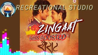 ZINGAAT SONG  BASS BOOSTED  REVERB  SAIRAT  MARATHI  RECREATIONALMUSIC250 [upl. by Morville925]