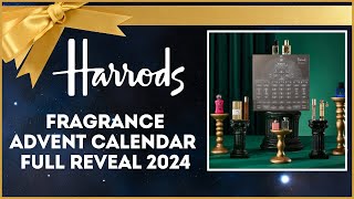 HARRODS FRAGRANCE ADVENT CALENDAR REVEAL 2024 [upl. by Leinod]