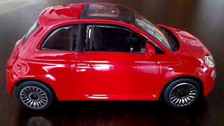 Bburago Street Fire Fiat 500 Model 143 [upl. by Zeculon]