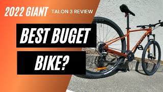 2022 Giant Talon 3 Hardtail Mountain bike 29er review Amber Glow Specifications Best Budget Bike [upl. by Ahseyn]