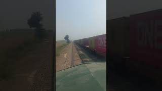 Live cross of two fastest trains on double line near Multan live cross shorts fastest yt yts [upl. by Narak]