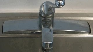 How To Fix A Leaking Kitchen Sink Faucet Quick And Easy [upl. by Ulita]