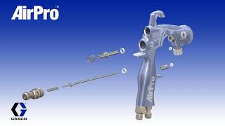 AirPro Spray Gun  Parts [upl. by Nolahs]