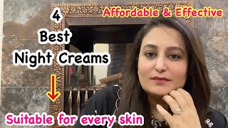 Best Medicated Night Creams For AcneDark SpotsAntiagingUneven SkintoneSkincare TipsNight Creams [upl. by Jagir]