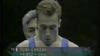 Il primo capolavoro di Jury Chechi Atlanta 1996 la perfezione [upl. by Ennaisoj479]