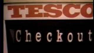 Old Tesco Advert from 1977  Checkout Groceries [upl. by Anivid]