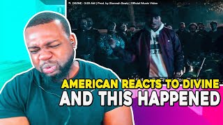 American Reacts To DIVINE  359 AM Prod by Stunnah Beatz Official Music Video [upl. by Beard]