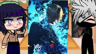 Naruto friend react to Naruto as Sanji😁Tiktoks👒Gacha Club [upl. by Tarr]