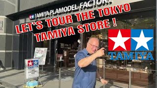 Tamiya Plamodel Factory Store Tour Andys Hobby Headquarters in Tokyo [upl. by Orag426]