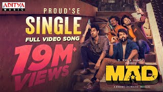 ProudSe Single Full Video Song MAD Kalyan Shankar S Naga Vamsi Bheems Ceciroleo  Telugu Songs [upl. by Jolynn]