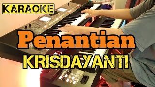 Penantian  Krisdayanti Karaoke Audio Bening [upl. by Adnol148]