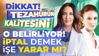 Dikkat Tezahürün Kalitesini O Belirliyor İptal Demek İşe Yarar Mı  Ayşe Tolga  Emel Özuğur [upl. by Alleira886]