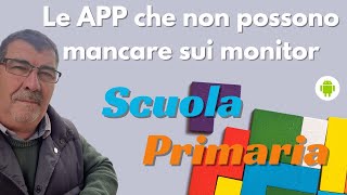 Le APP indispensabili sul Monitor Interattivo ANDROID per la scuola PRIMARIA [upl. by Moriah]