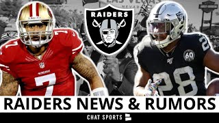 Raiders News On Josh Jacobs Clelin Ferrell Johnathan Abram 5th Year Options  Kaepernick Rumors [upl. by Terhune]