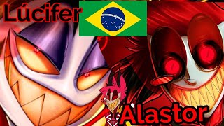 LÚCIFER E ALASTOR  2 Raps de Hazbin Hotel  Explicado React e LEGENDADO do Rei e Demônio do Rádio [upl. by Atews428]