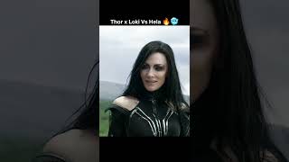 Thor and Loki meet first time hela after oden death 🔥🥶 shorts ytshorts marvel [upl. by Annad]