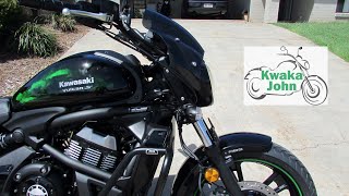 My 2020 Kawasaki Vulcan S Cafe Screen [upl. by Ehrlich937]