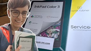 Pocketbook InkPad Color 3 😍 unboxing [upl. by Airtina147]