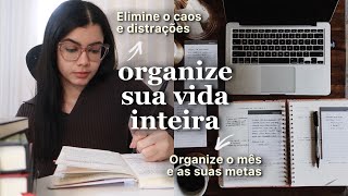 COMO ORGANIZAR SUA VIDA INTEIRA DO ZERO [upl. by Caril]