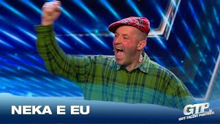 Neka e Eu o divertido mágico mentalista  Audições  Got Talent Portugal 2024 [upl. by Normi]