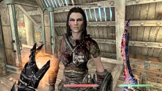 Skyrim Resurrect Lydia Give Her God Mode [upl. by Malia]