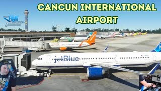 Cancun International Airport by Macco Simulations review MSFS2020 [upl. by Harmonie]