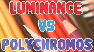 Caran Dache Luminance VS Faber Castell Polychromos Pencils [upl. by Yentrok49]