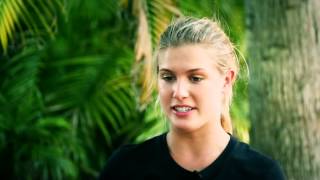 Getting To Know Canadian WTA Rising Star Eugenie Bouchard [upl. by Nwahc]