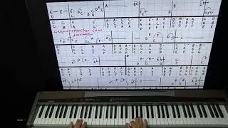 Piano Lesson A Whiter Shade Of Pale Solo Arrangement [upl. by Adnalram181]