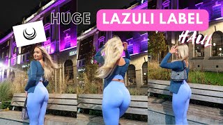 LAZULI LABEL LEGGINGS TRY ON HAUL AND REVIEW [upl. by Ardra]