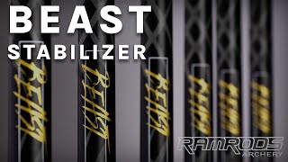 BEAST Stabilizer Overview  RamRods Archery [upl. by Amesari839]