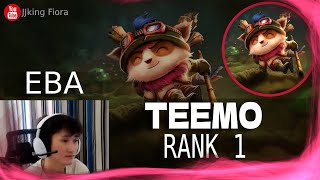 🔴 EBA Teemo vs Tryndamere  Rank 1 Teemo Guide [upl. by Sol]