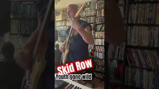 Skid Row Youth gone wild skidrow rockband heavymetal guitarcover metal [upl. by Alyl]